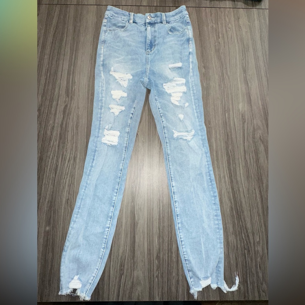 American eagle size 8 curvy highest rise